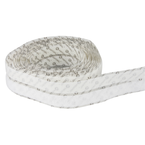 Fastener, Hook & Loop, 15' x 3/4", Adhesive, White Distribution Jean Lapalme