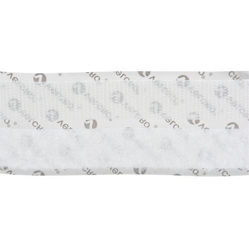 Fastener, Hook & Loop, 15' x 3/4", Adhesive, White Distribution Jean Lapalme