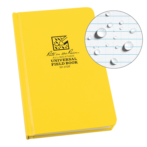 Bound Book, Hard Cover, Yellow, 160 Pages, 4-5/8" W x 7-1/4" L Distribution Jean Lapalme