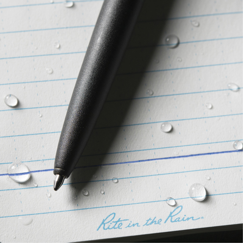 All-Weather Metal Pen, Blue, 0.8 mm, Retractable Distribution Jean Lapalme