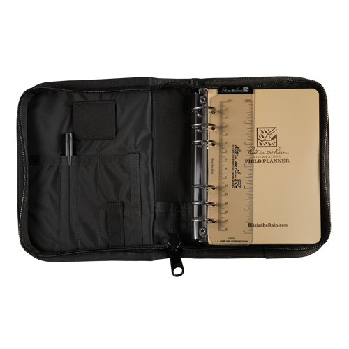 Field Planner Starter Kit, Soft Cover, Black, 0 Pages, 4-5/8" W x 7" L Distribution Jean Lapalme