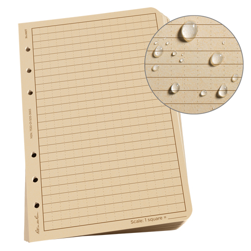 Rite in the Rain&reg; Loose Leaf Paper Distribution Jean Lapalme