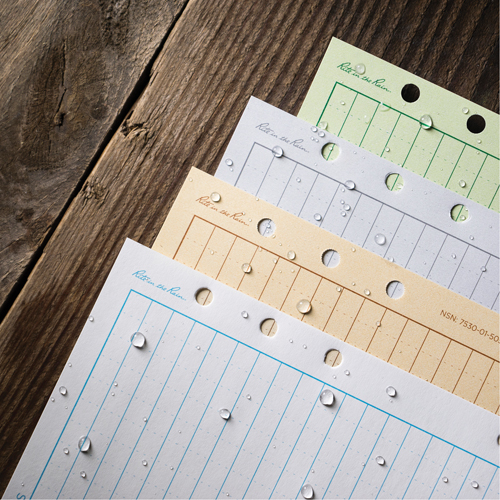 Rite in the Rain&reg; Loose Leaf Paper Distribution Jean Lapalme