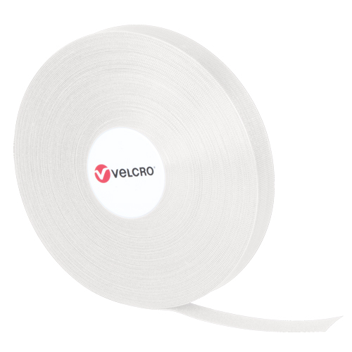 Attaches QWIK, Boucle et crochet, 25 vg x 3/4", Auto-aggripant, Blanc Distribution Jean Lapalme