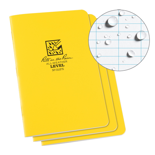Carnet de notes, Couverture souple, Jaune, 48 Pages, 4-5/8" , 7"  Distribution Jean Lapalme
