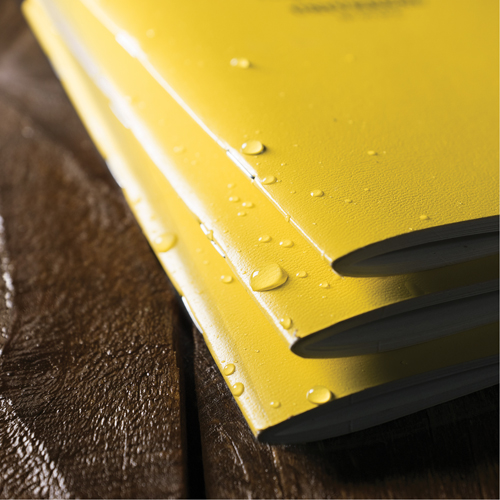 Carnet de notes, Couverture souple, Jaune, 48 Pages, 4-5/8" , 7"  Distribution Jean Lapalme