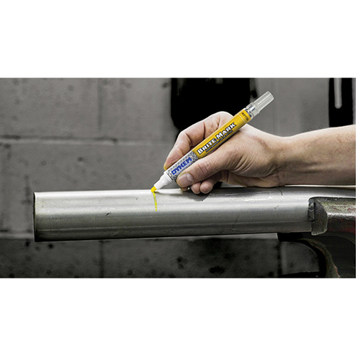 Brite-Mark&reg; Medium Tip Paint Marker, Liquid, Yellow Distribution Jean Lapalme