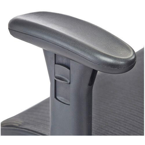 Economical Big & Tall Chair, Mesh, Black, 450 lbs. Capacity Distribution Jean Lapalme