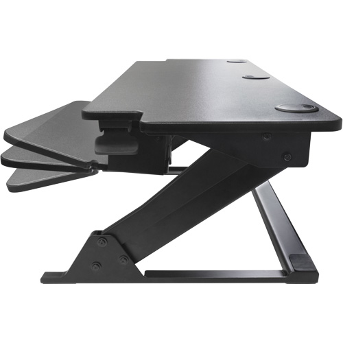 Goya Sit-Stand Workstation, Desktop Unit, 20" H x 42" W x 16" D, Black Distribution Jean Lapalme