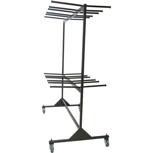 Chariot pour chaises pliantes &agrave; deux c&ocirc;t&eacute;s Distribution Jean Lapalme