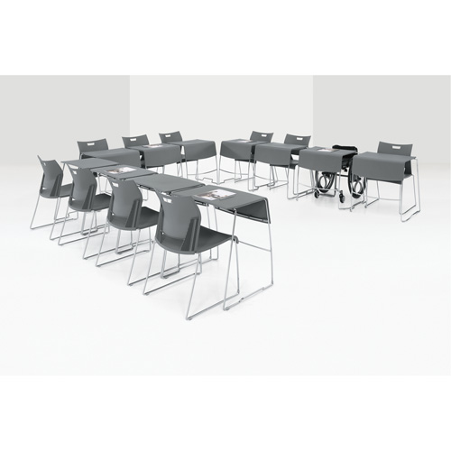 Table empilable Duet Distribution Jean Lapalme