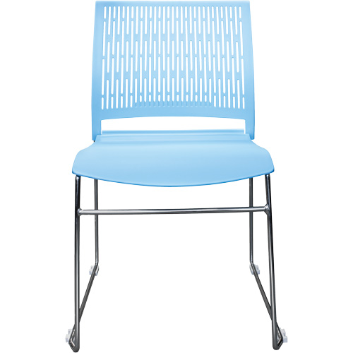 Activ Series Stacking Chairs, Polypropylene, 32-3/8" High, 275 lbs. Capacity, Blue Distribution Jean Lapalme