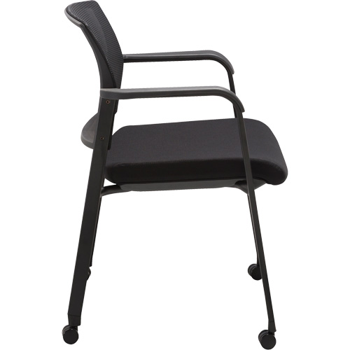 Chaise visiteur &agrave; roulettes s&eacute;rie Activ Distribution Jean Lapalme