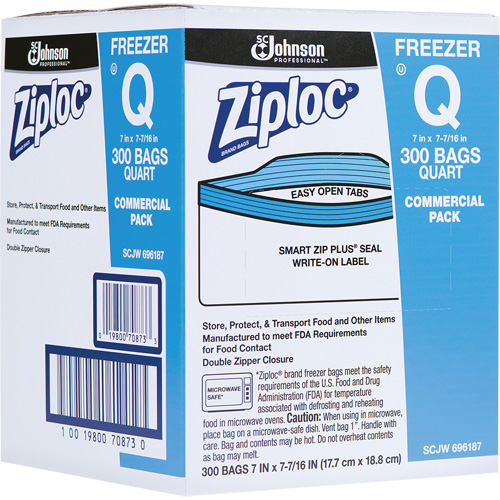 Ziploc&reg; Freezer Bags Distribution Jean Lapalme
