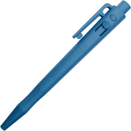 Stylo d&eacute;tectable aux rayons X et par les d&eacute;tecteurs de m&eacute;tal, Bleu, R&eacute;tractable Distribution Jean Lapalme