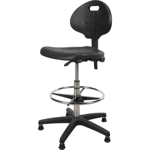 Tabouret robuste et ergonomique, Stationnaire, Ajustable Hauteur, Capacit&eacute; 250 lb Distribution Jean Lapalme