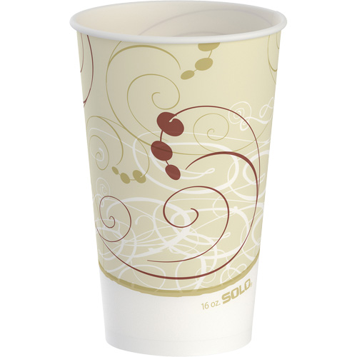 Dart&reg; Solo&reg; Waxed Disposable Cup, Paper, 16 oz., Multi-Colour Distribution Jean Lapalme