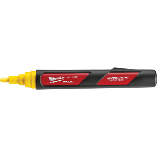 Marqueur &agrave; peinture Inkzall, Liquide, Jaune Distribution Jean Lapalme