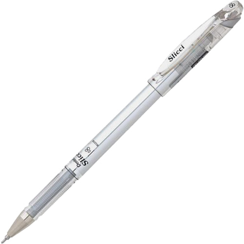 Slicci Metallic Gel Pen, Silver, 0.8 mm Distribution Jean Lapalme