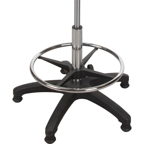 Heavy-Duty Ergonomic Stool with Adjustable Arm Rests, Stationary, Adjustable Height, 250 lbs. Capacity Distribution Jean Lapalme