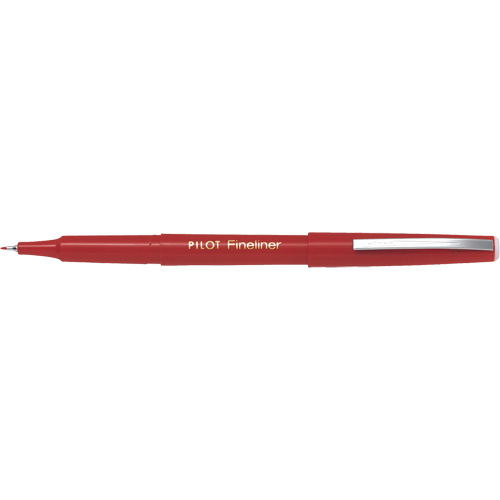Stylo Fineliner, Rouge, Pointe Fin Distribution Jean Lapalme