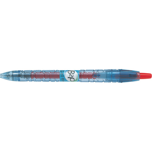 Stylo &agrave; bille roulante B2P, Rouge, 0,7 mm Distribution Jean Lapalme