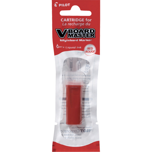 Vboard Master White Board Marker Refill, Red Distribution Jean Lapalme