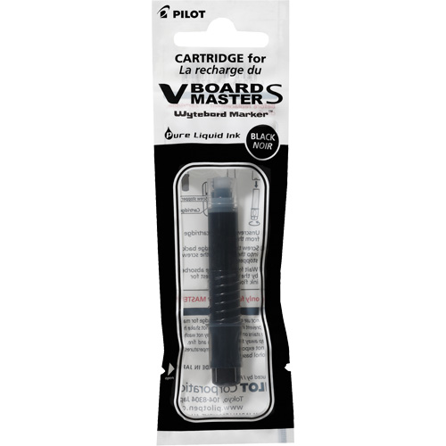 Vboard Master S Slim White Board Marker Refill, Black Distribution Jean Lapalme