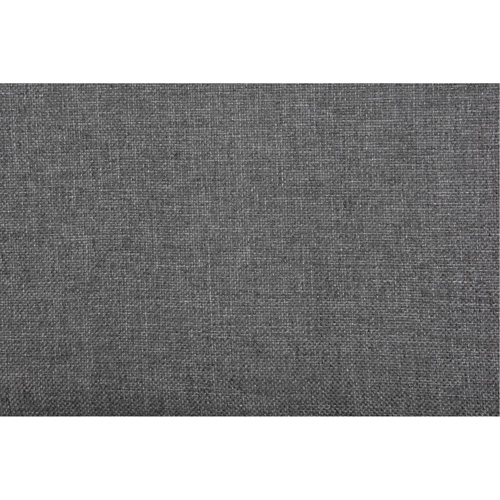 Chaise pliante de luxe en tissu rembourr&eacute;e, Acier, Gris, Capacit&eacute; 300 lb Distribution Jean Lapalme