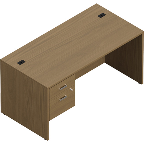 Newland Single Pedestal Desk Distribution Jean Lapalme