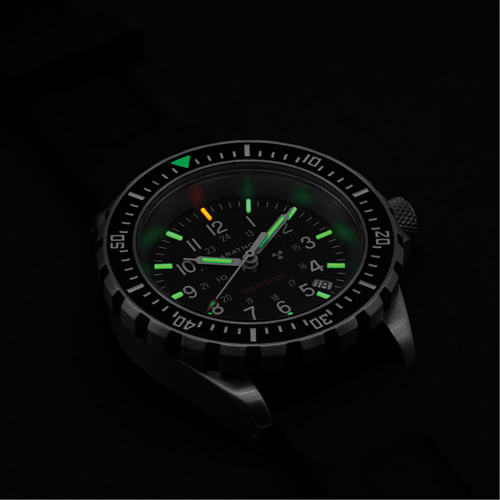 Large Diver's Quartz Watch, Digital, Battery Operated, 41 mm, Black Distribution Jean Lapalme