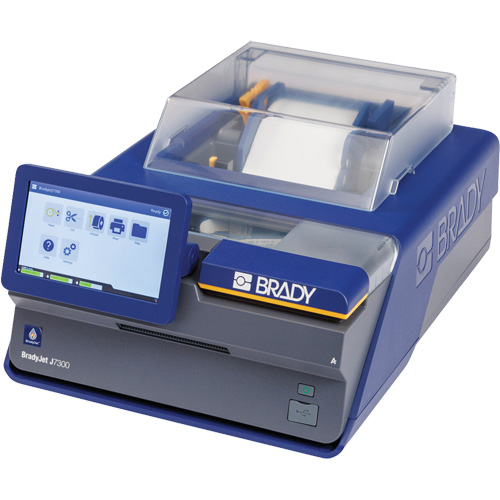J7300 Industrial Inkjet Colour Label Printer Wi-Fi with Safety & Facility ID Software, 48" Tape, 1.2 IPS Distribution Jean Lapalme