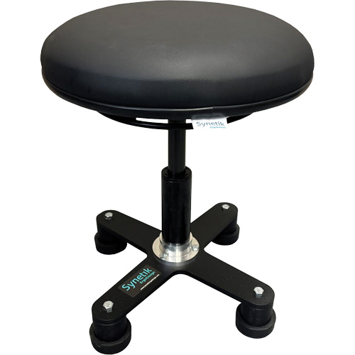 Tabouret ergonomique OmniStool, Mobile, Ajustable Hauteur, Capacit&eacute; 280 lb Distribution Jean Lapalme