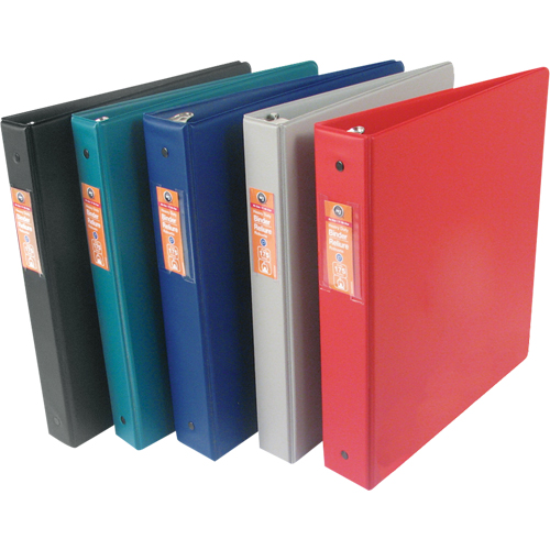 Vinyl Binders, 11" x 8-1/2" x 2", Green Distribution Jean Lapalme