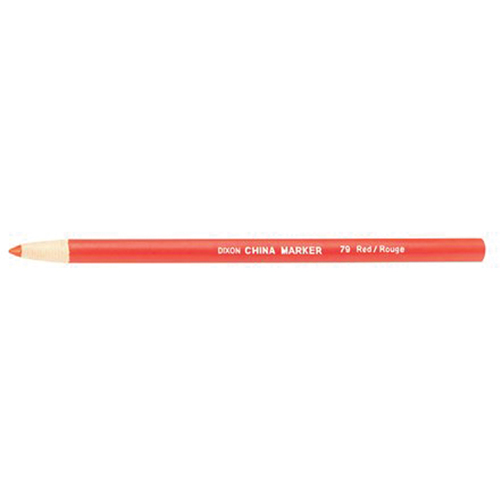 Dixon&reg; Red China Marker, Red Distribution Jean Lapalme