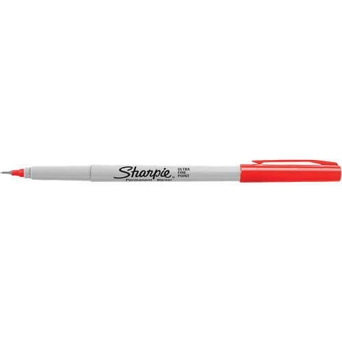 Marqueur, Rouge, Pointe Ultra fin Distribution Jean Lapalme