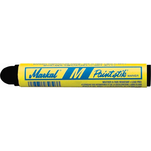 M Paintstik&reg; Paint Marker for Heat Treating, Solid Stick, Black Distribution Jean Lapalme