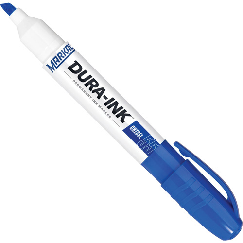 Dura-Ink&reg; Marker # 55, Blue, Chisel Tip Distribution Jean Lapalme