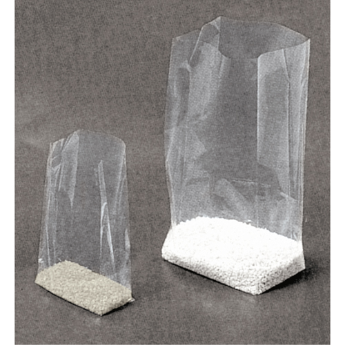 Sacs en poly, Dessus ouvert, 18" x 7", 1 mil Distribution Jean Lapalme