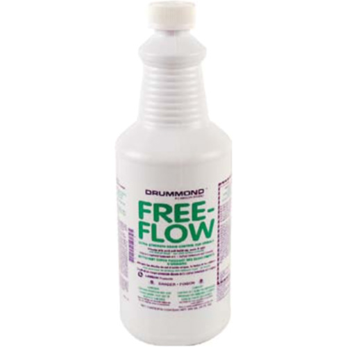 Produit d&eacute;bouchant et d&eacute;sodorisant pour les urinoirs Drummond Free Flow, 32 oz, Bouteille Distribution Jean Lapalme
