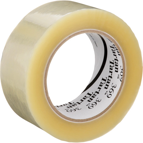 Tartan 369 Box Sealing Tape, Acrylic Adhesive, 1.6 mils, 48 mm (1-22/25") x 100 m (328') Distribution Jean Lapalme