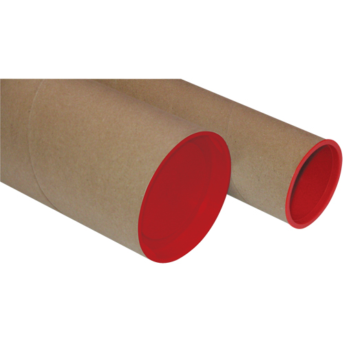 Tubes postaux Plug-Seal, Ronde, 2,5" la x 25" lo Distribution Jean Lapalme