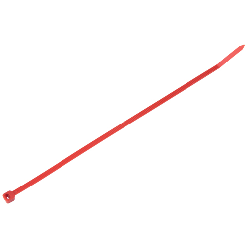 Attaches de c&acirc;ble interm&eacute;diaires, Longueur 8", R&eacute;sistance &agrave; la traction 40 lb, Rouge Distribution Jean Lapalme