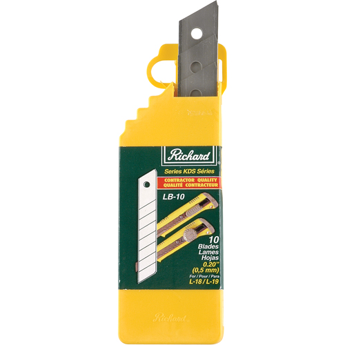 Replacement Blades, Snap-Off Style Distribution Jean Lapalme
