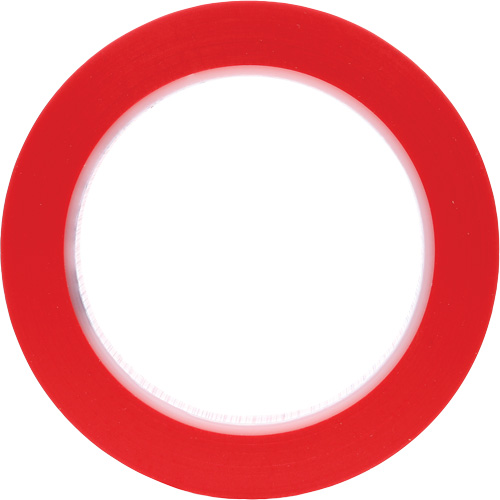 471 Vinyl Tape, 12 mm (1/2") W x 32.9 m (108') L, 5.3 mils, Red Distribution Jean Lapalme