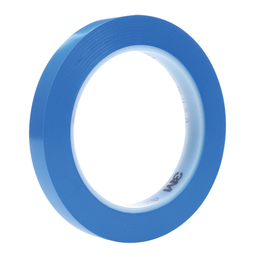 471+ Vinyl Tape, 3 mm (1/8") W x 32.9 m (108') L, 5.3 mils, Blue Distribution Jean Lapalme