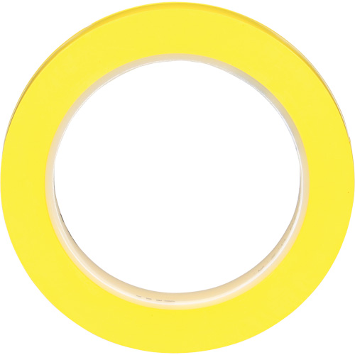 471 Vinyl Tape, 12 mm (1/2") W x 32.9 m (108') L, 5.3 mils, Yellow Distribution Jean Lapalme