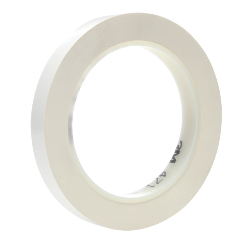 471 Vinyl Tape, 12 mm (1/2") W x 32.9 m (108') L, 5.3 mils, White Distribution Jean Lapalme