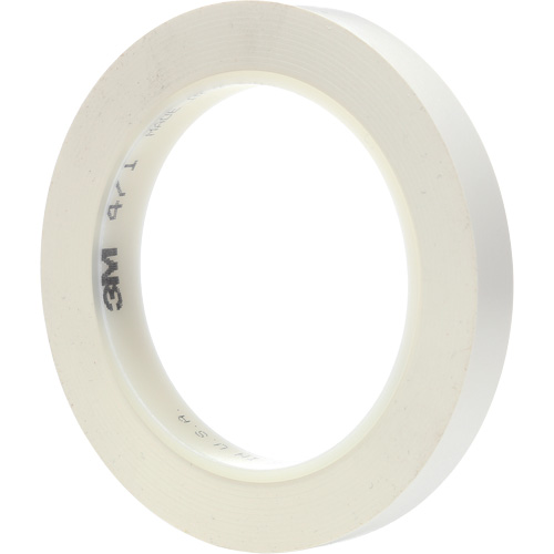 Ruban en vinyle 471, 12 mm (1/2") la x 32,9 m (108') lo, 5,3 mils, Blanc Distribution Jean Lapalme