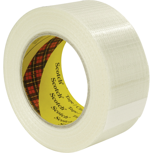 Scotch&reg; Bi-Directional Filament Tape 8959, 5.7 mils Thick, 50 mm (2") x 50 m (164')  Distribution Jean Lapalme